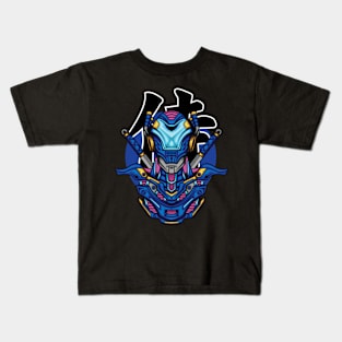 Mecha Samurai 02 Kids T-Shirt